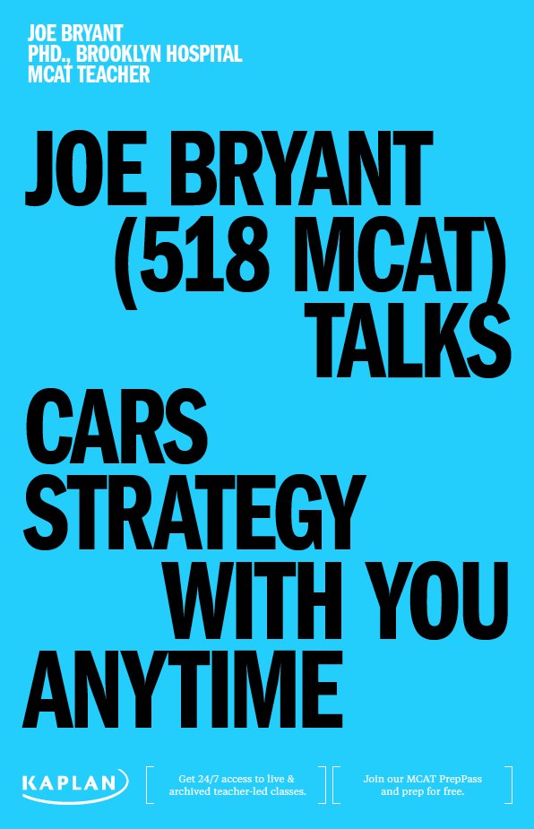 Poster: Joe Bryant talks CARS strategy