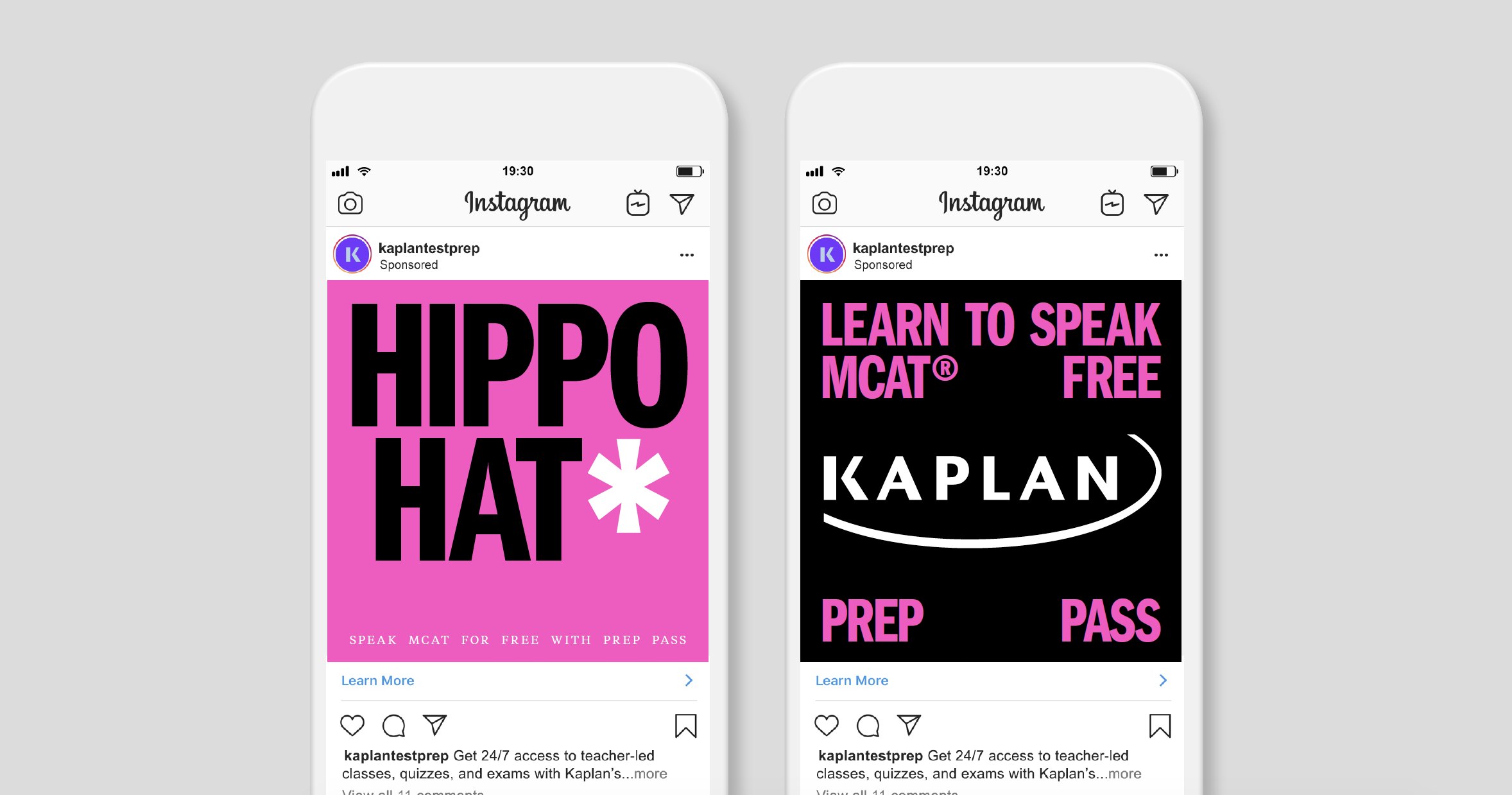Instagram ads: Hippo hat