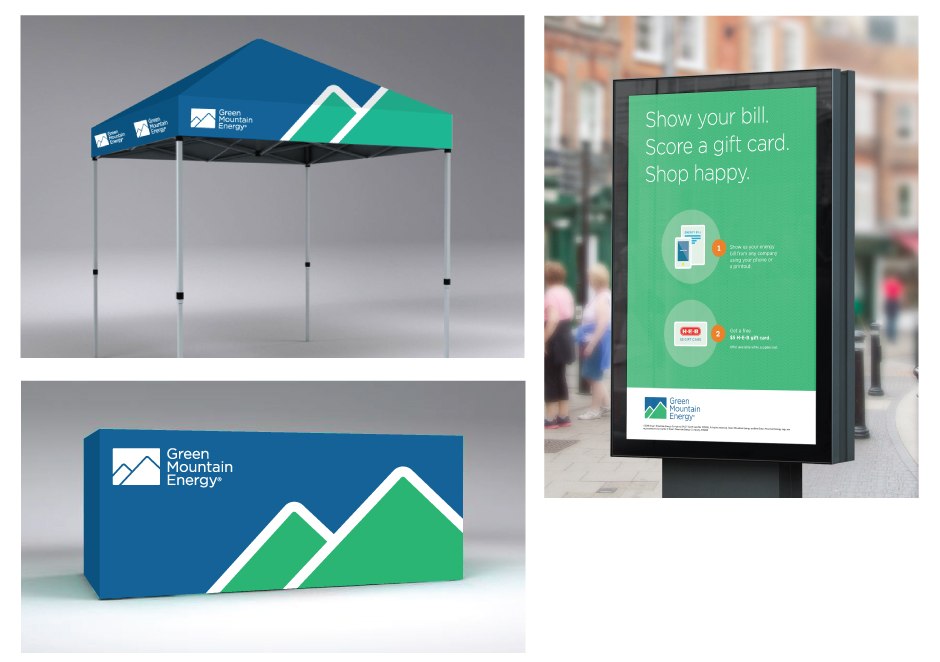 Event tent, table, and digital kiosk