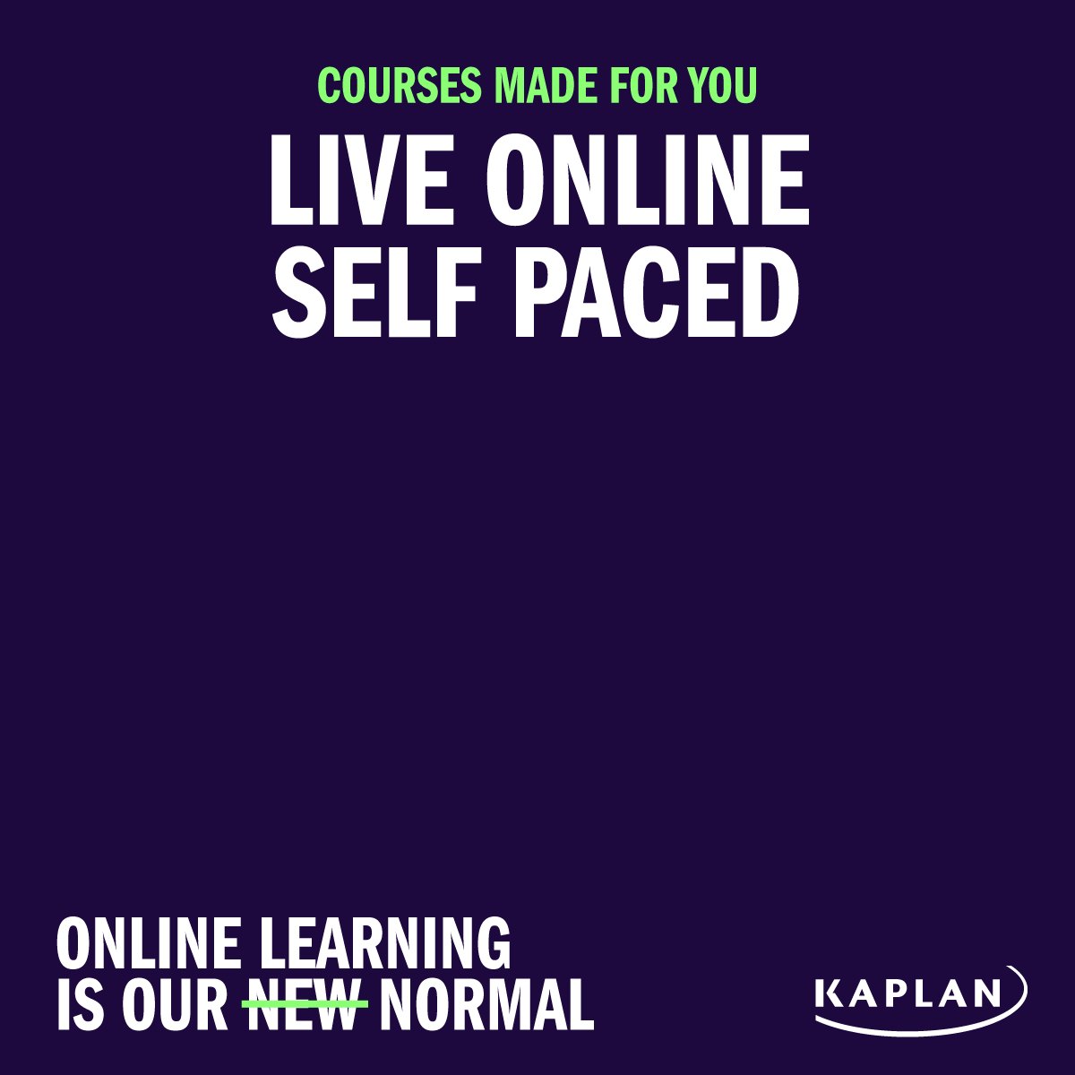 Live online, self paced