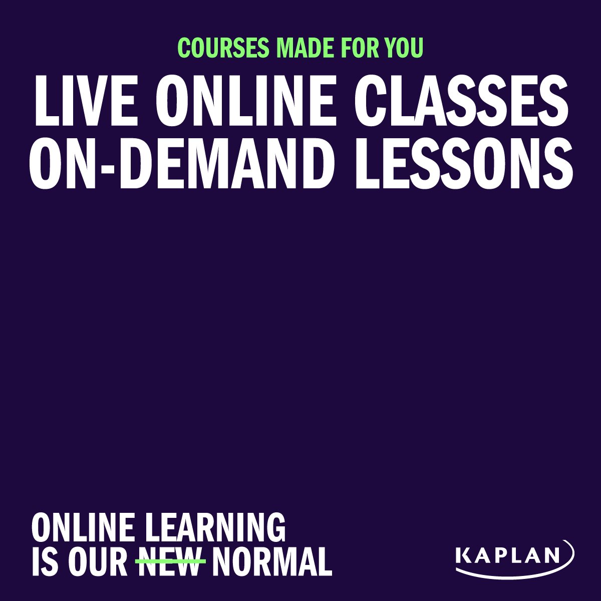 Live online classes, on-demand lessons