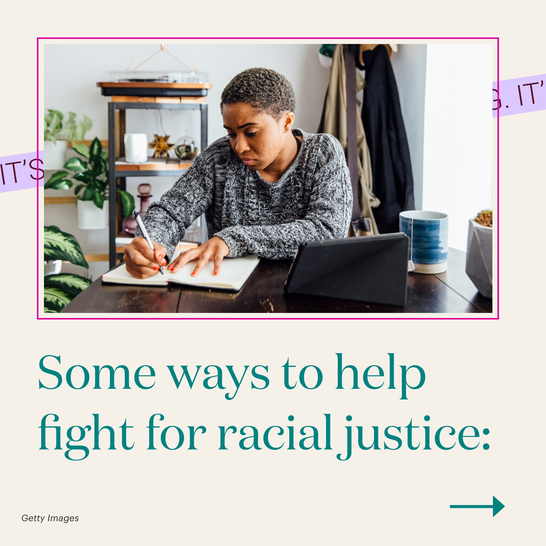 Social carousel: Some ways to help fight for racial justice